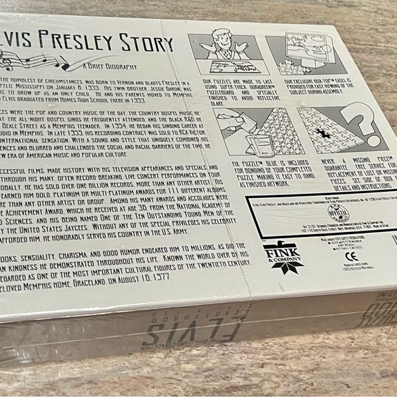 New Sealed Elvis The Graceland Collection 1000 puzzle - Picture 7 of 14